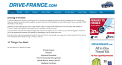 Desktop Screenshot of drive-france.com
